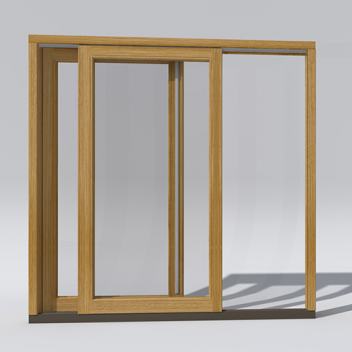wooden sliding doors