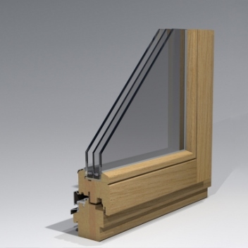 timber window gama_78 profile design by www.gamalangai.lt/en/