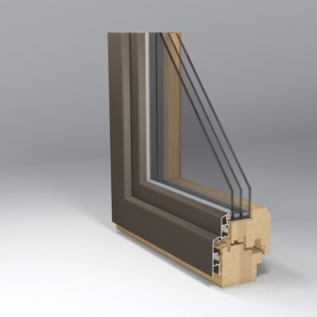 wooden window gama_78_mira profile design by www.gamalangai.lt/en/
