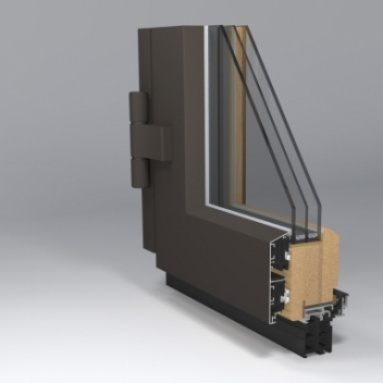 front doors gama T78_therm drawing